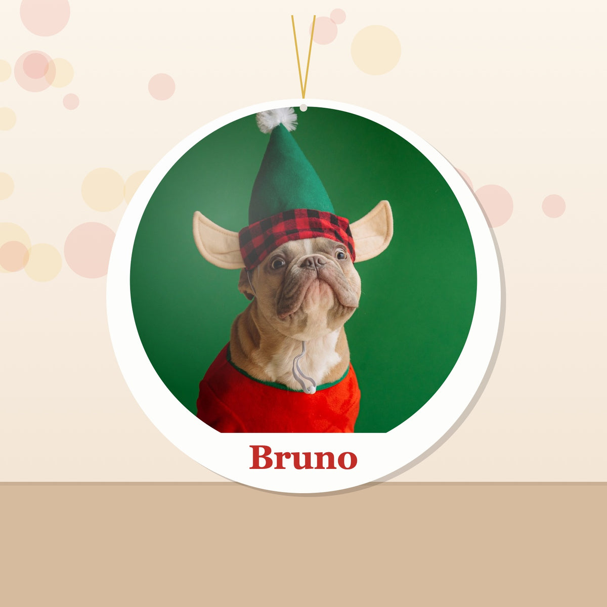 Personalised Pet Photo Mug & Christmas Bauble Set